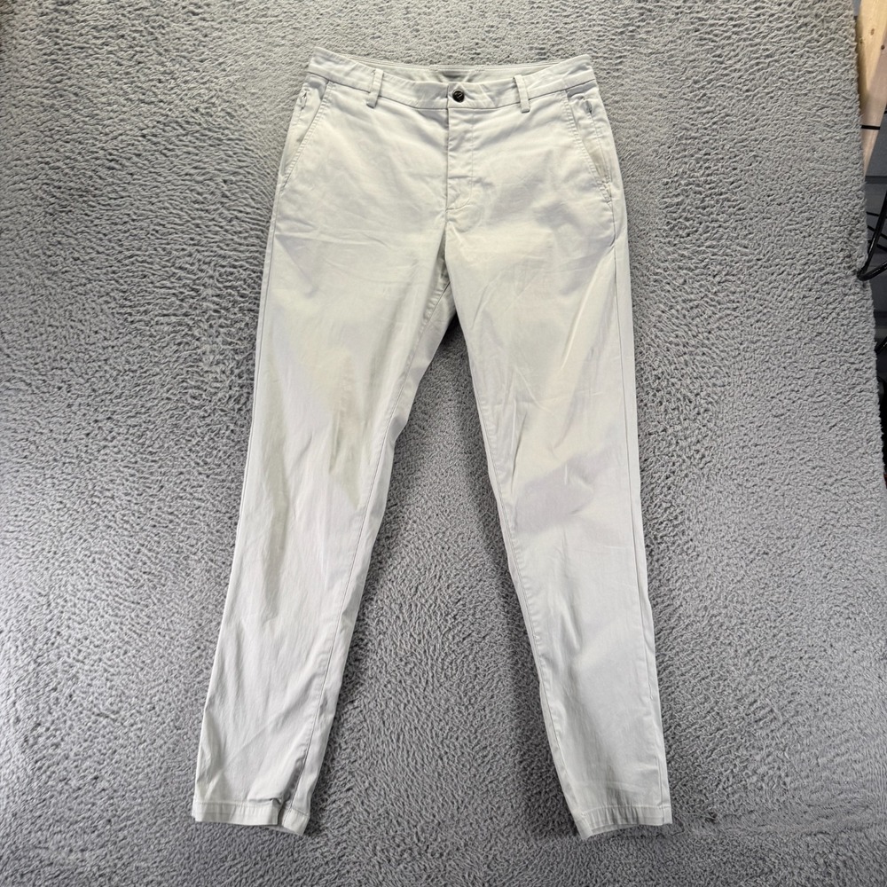 Birddog Boomstick Pant Mens 32x32 Gray Cotton Chino Straight Business Stretch